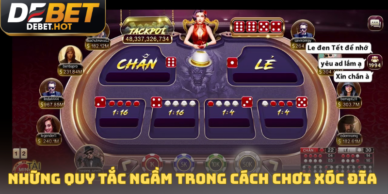 Những quy tắc ngầm trong cách chơi xóc đĩa 