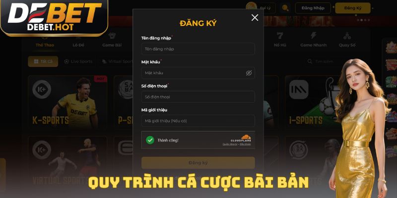 Quy trình cá cược bài bản